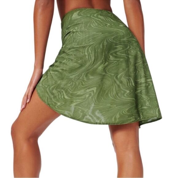 Good American Green Sarong(Size 0-4) - Picture 2 of 7